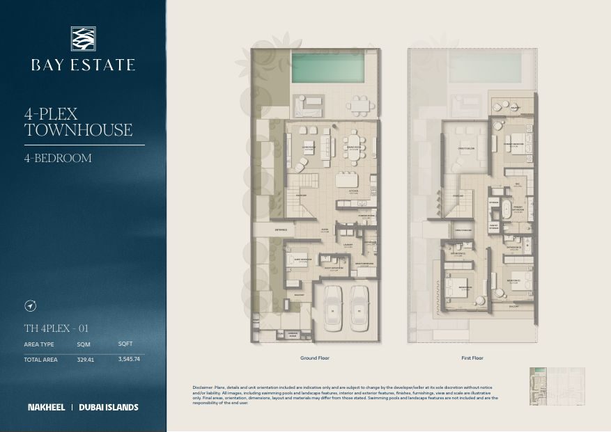 Bay Estate floor plan 1